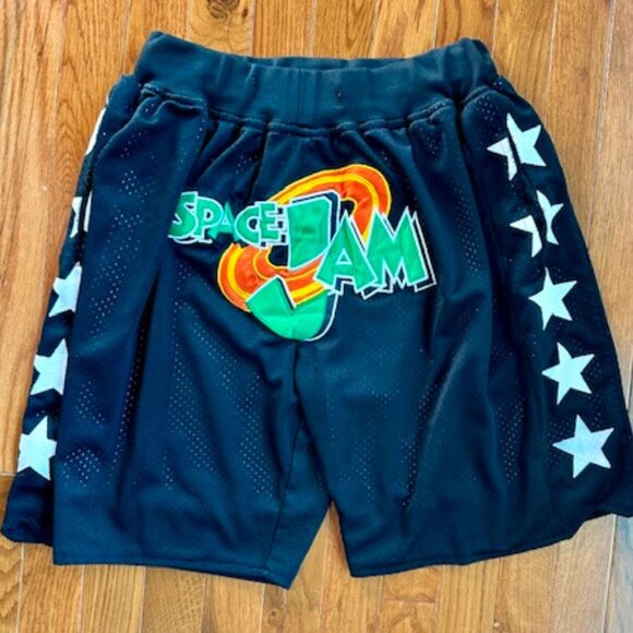 Space Jam 1996 Mesh Basketball Shorts Kekambas Men's/Unisex Medium - Picture 1 of 4